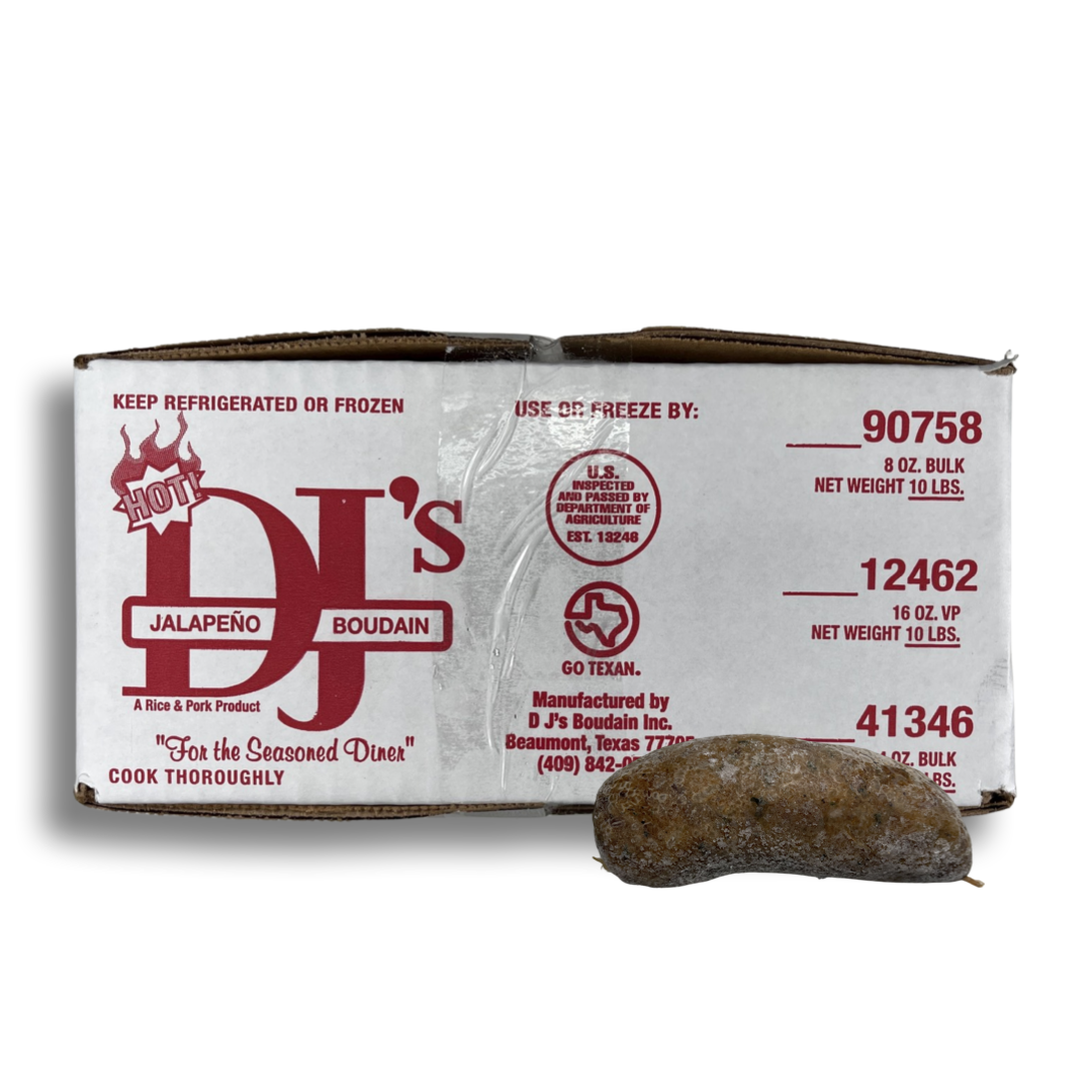 DJ s Jalepeno Boudain 4 oz. 40 pcs. sunrisesupplyllc