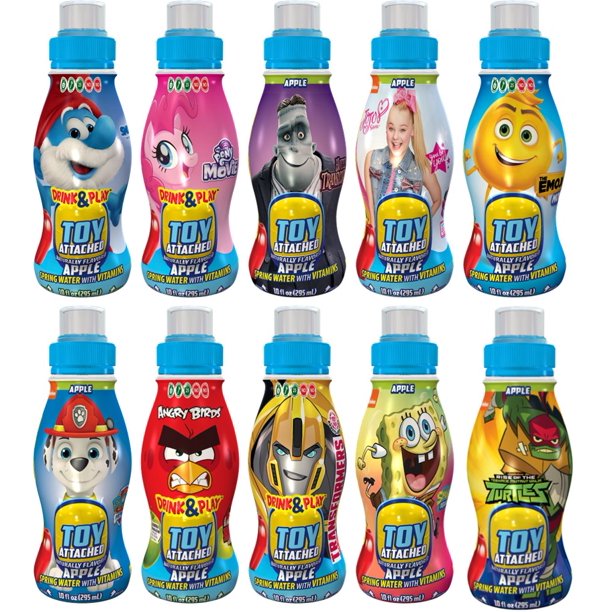 Drink & Play Flavored Spring Water With Vitamins 12 X 10oz