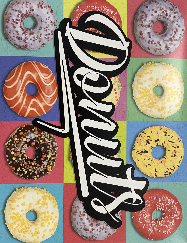 [6690] One Dozen Flat Multi Color Box 125ct
