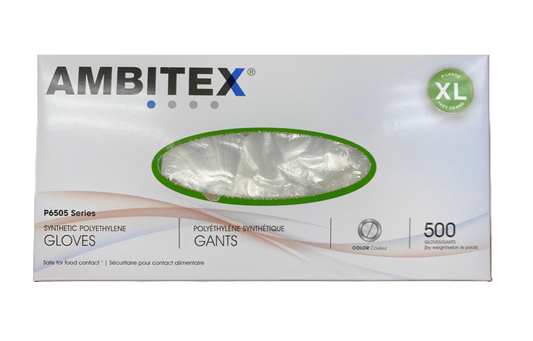 [AMBITEX] Disposable XL GLOVES 500ct