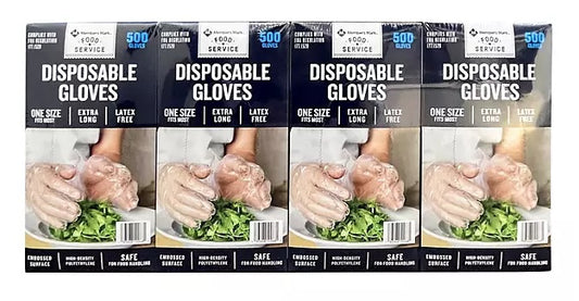 Member's Mark Disposable Food Gloves (L) 500x4 ct.