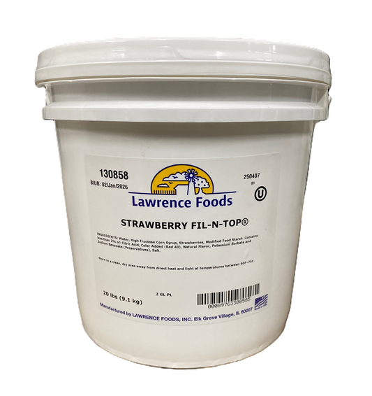 Lawrence Strawberry Filling 20#