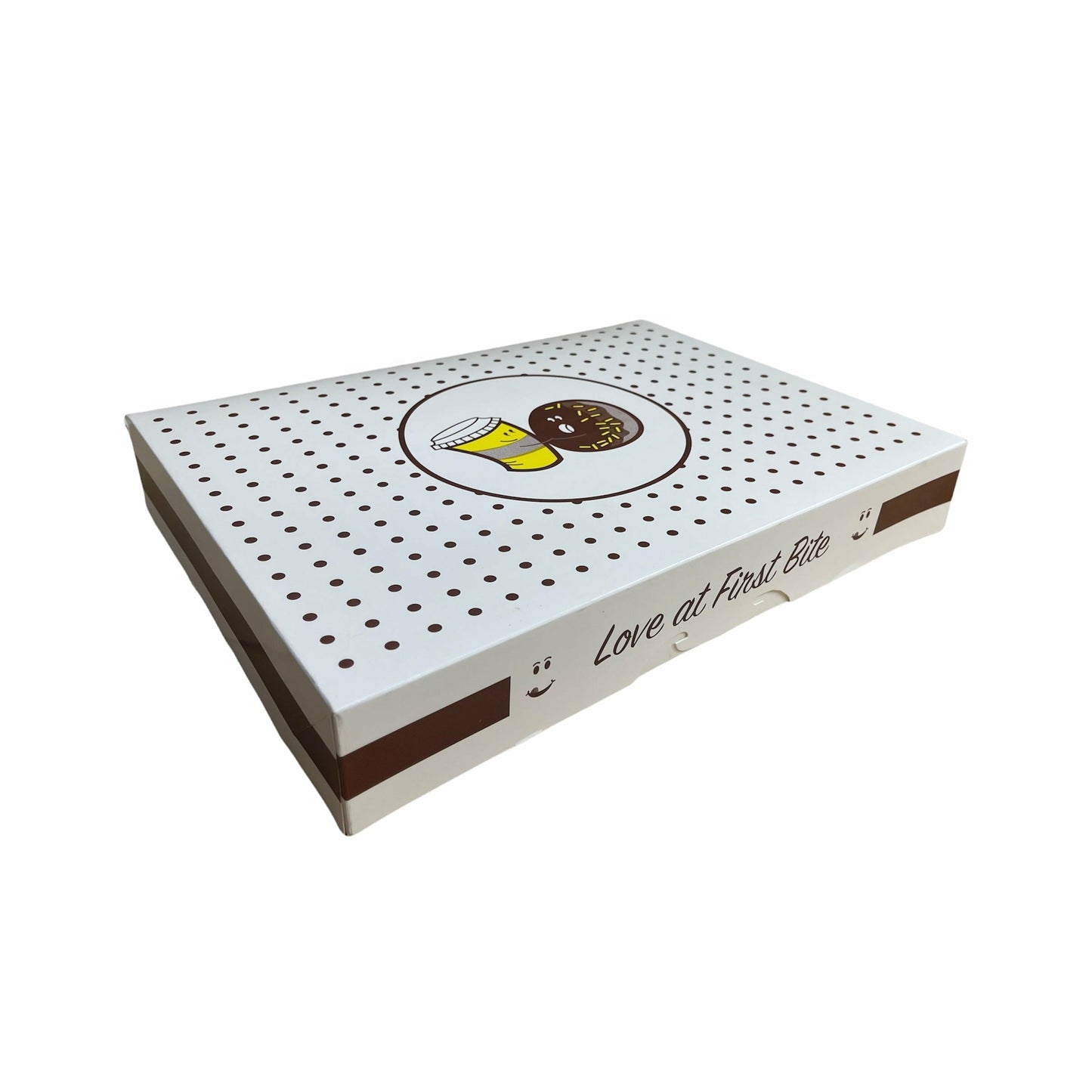 [5005P] Polka Dot 1 Dozen Flat Printed Box 125ct