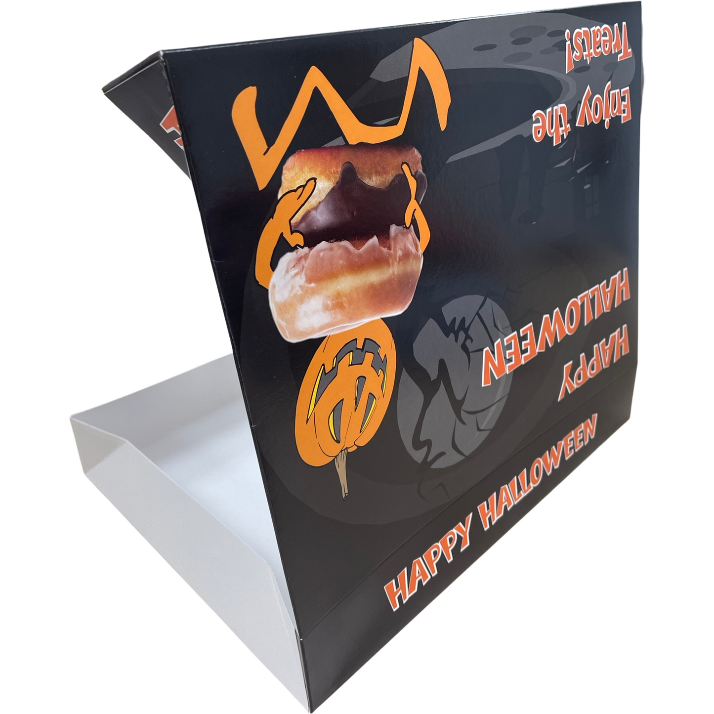 [6675] One Dozen Flat Halloween Box 125ct