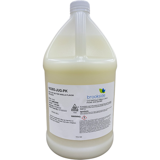 Brookside Butter Vanilla Flavor 1 Gallon