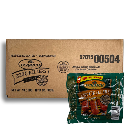 [Eckrich] 00504 Smoke Sausage Grillers 12 X 8 pcs.