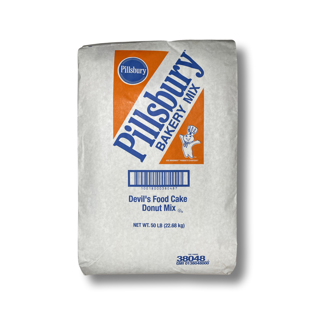 [PILLSBURY] 38048 Devil's Food Cake Donut Mix 50lbs