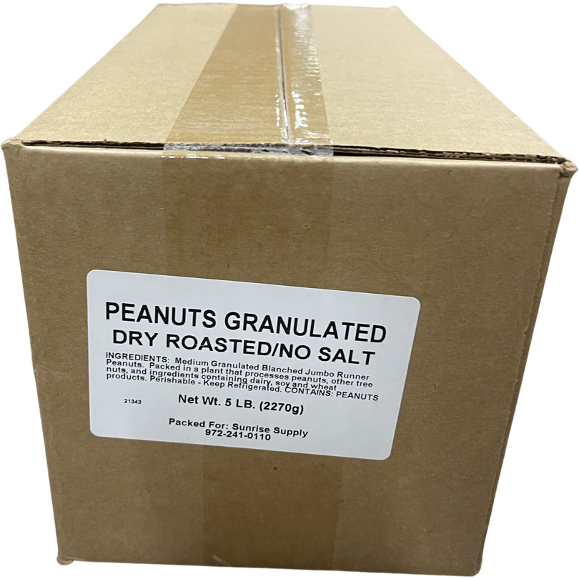 Granulated Peanuts 5lbs